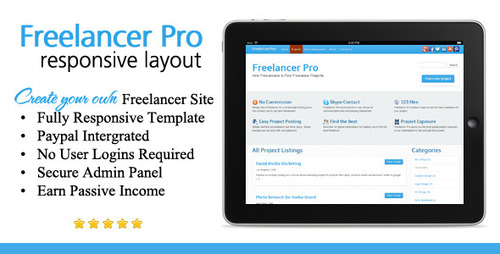 Product picture Freelancer Pro (Responsive)